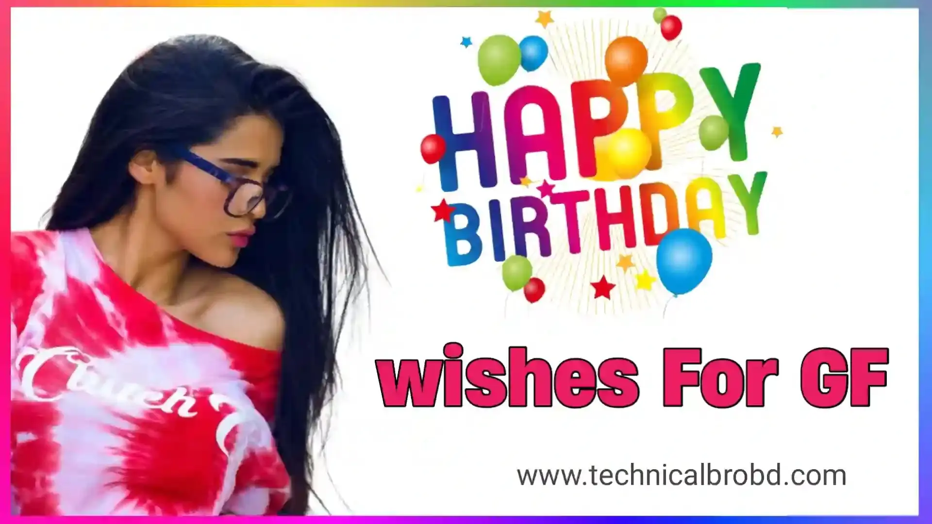 happy birthday wishes for girlfriend in english