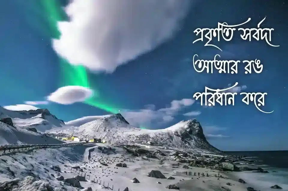 প্রকৃতি নিয়ে ক্যাপশন, কবিতা, স্ট্যাটাস ও উক্তি