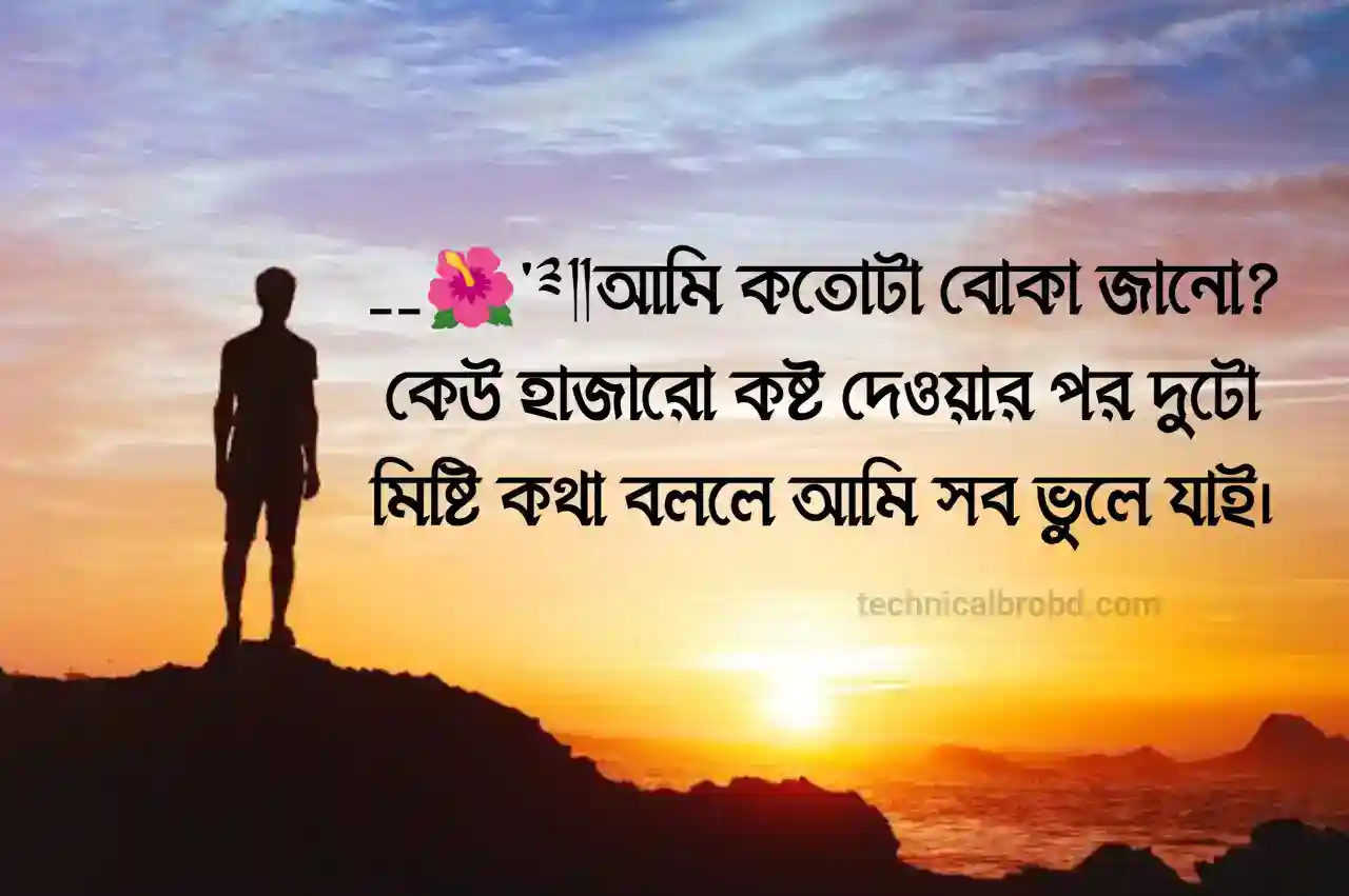 নিজেকে নিয়ে স্ট্যাটাস, ক্যাপশন, উক্তি ও কিছু কথা