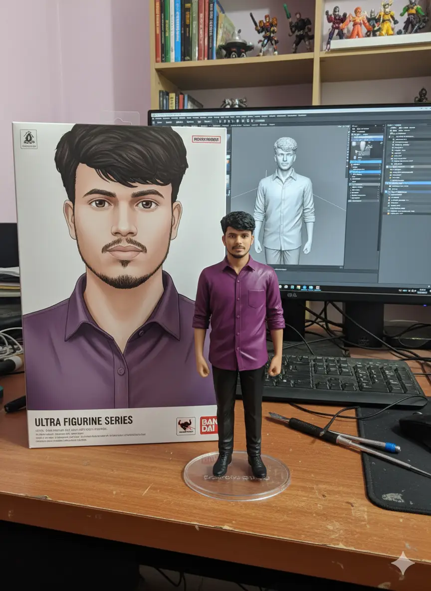 Trending 3D Photo Editing with Gemini Nano Banana Model: How to Turn Your Photo into Realistic Figurines in Minutes