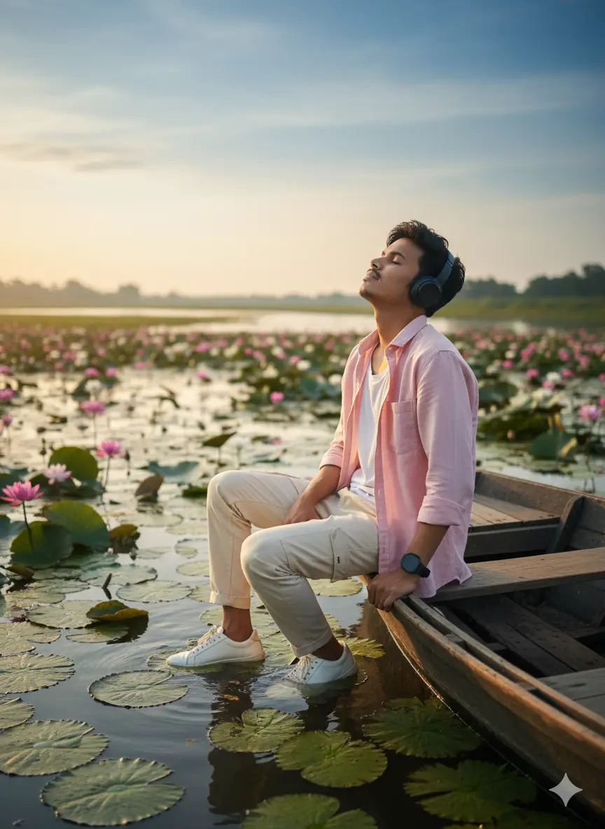 Top 10 Best Gemini Prompts for Photo Editing - boy picture with boat