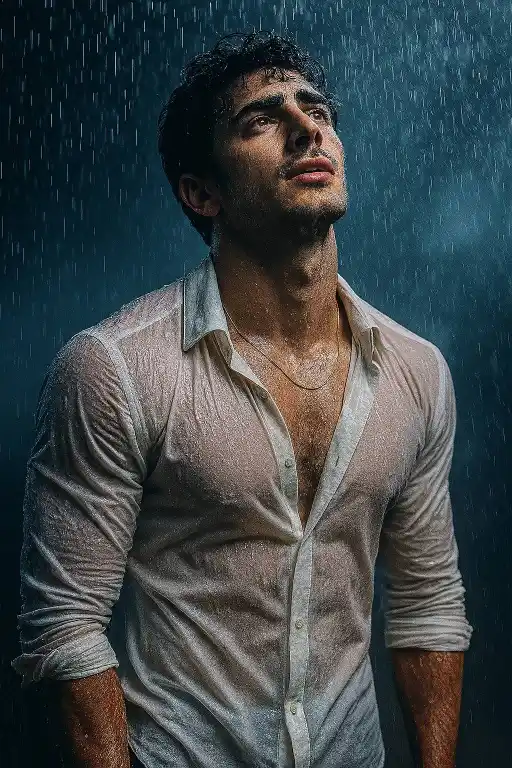 Top 10 Best Gemini Prompts for Photo Editing - boy picture with rain